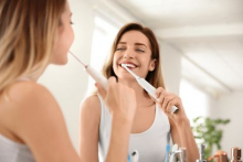 brosse à dents à radiofréquences